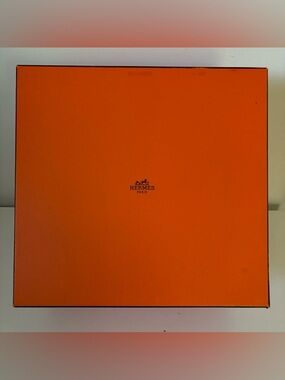 Authentic HERMES Empty Box 16"x 15.75"x 9" Box # 035bis Large Birken/Kelly
